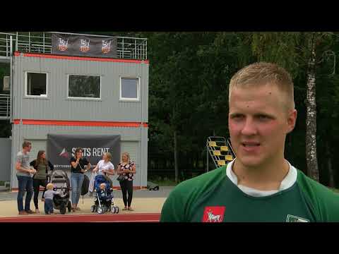 Rugby. Baltic Top League. RC Miesnieki - Zalgiris Kaunas highlights