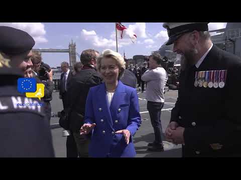 EU Leaders Board British Warship HMS Sutherland in London: A New Era for UK-EU Relations?