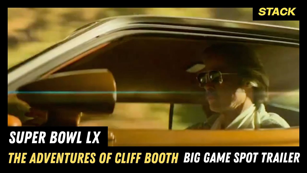 The Adventures of Cliff Booth | Big Game Spot Trailer | STACK - YouTube