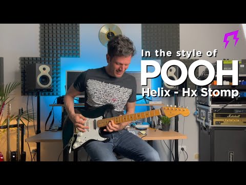 POOH | Helix Hx Stomp Guitar presets in the style of Dodi Battaglia | tones pack Liveplayrock #Line6