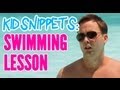 Kid Snippets Swimming Lesson Imagined By Kids