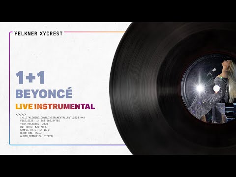 Beyoncé - 1+1/I'm Going Down Renaissance World Tour Live Instrumental Remake