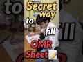 OMR Fill Krne Ka Secret Method Neet Neet2026 Mbbs Motivation Neetaspirant Trending