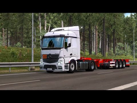 ets2 1.36 PROMODS 2.45 | Mercedes Actros 1845 | Euro Truck Simulator 2