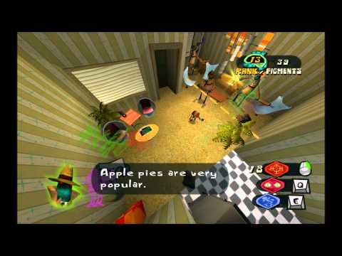 Psychonauts Gameplay/Playthrough w/ Turbid TG1 Part 9 - The Wacky Neighborhood