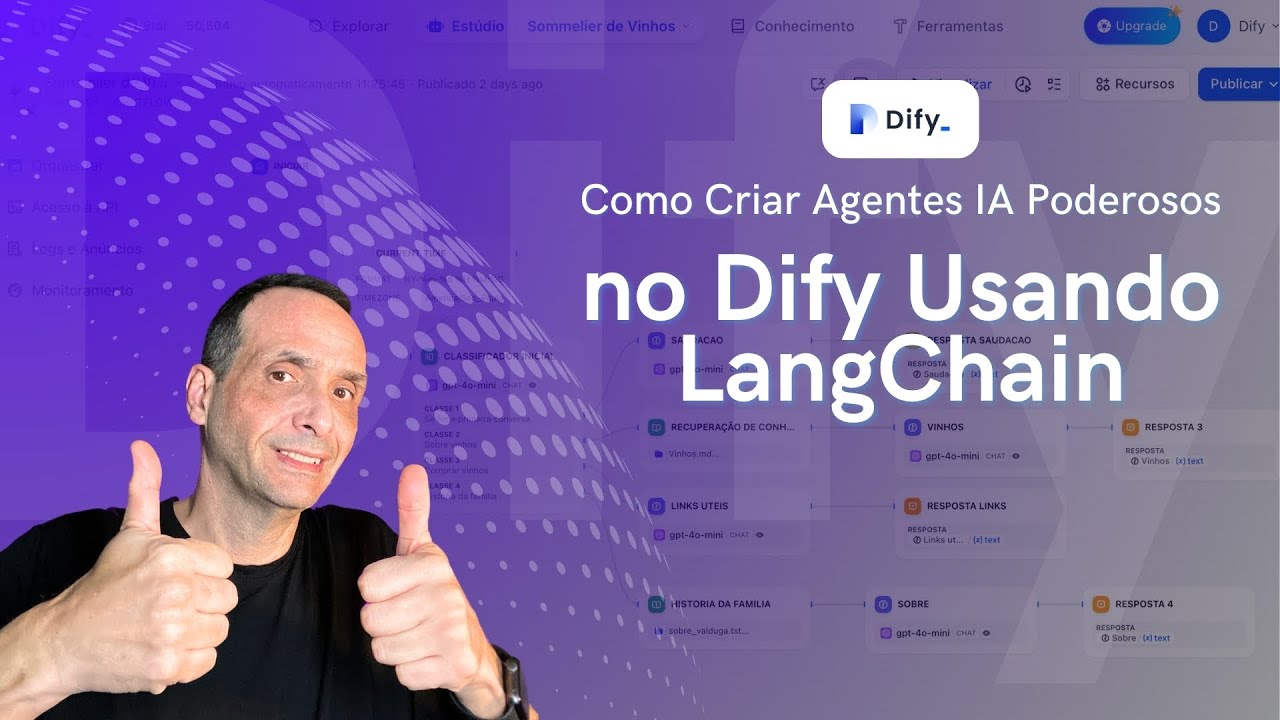 Como Criar Agentes IA Poderosos no Dify Usando LangChain