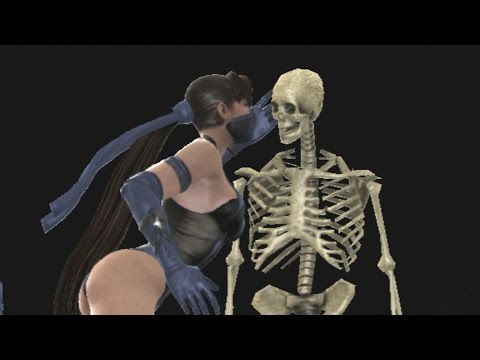 Mortal Kombat Vs DC Universe All Fatalities and Heroic Brutalities on Skeleton *MOD* Video