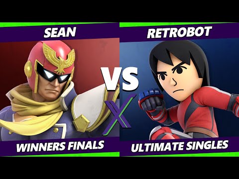 S@X 447 Winners Finals - Sean (Captain Falcon) Vs. Retrobot (Mii Brawler) Smash Ultimate - SSBU