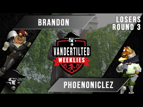 VanderTILTED #28 - Melee Singles - Brandon (Falcon) VS Phoenoniclez (Fox) - Losers Round 3