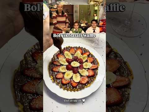 Bol Çikolatalı Waffle 🧇