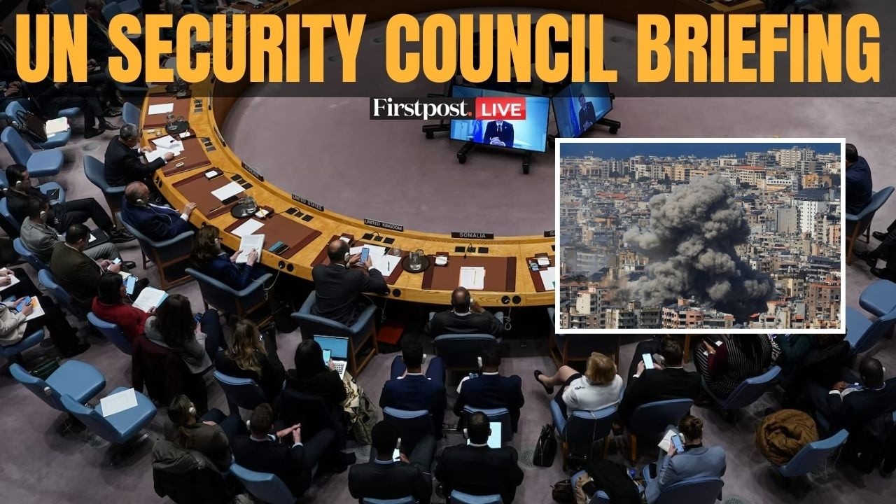 UNSC LIVE: UN Security Council Meets for Briefing on West Asia War