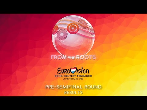 Eurovision Song Contest Tengaged 28 - Pre-Semifinal Round Results