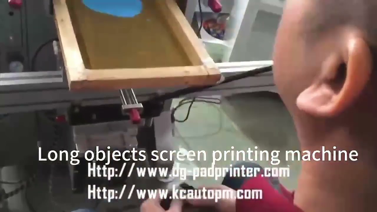 S-400H Long objects screen printing machine#printingmachine