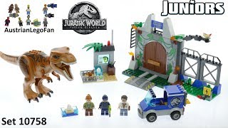 LEGO Juniors Побег Ти-Рекса 150 деталей (10758) - відео 3