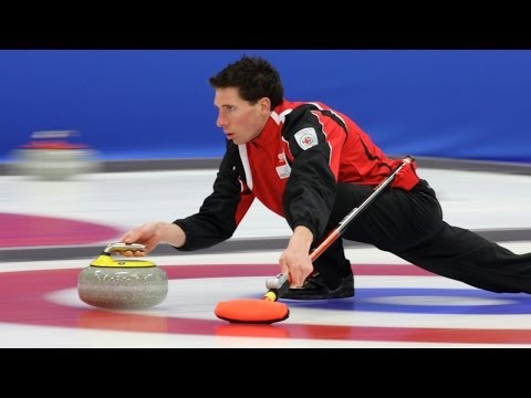 CURLING: AUT-HUN WCF World Mixed Doubles Chp 2014 - Group A
