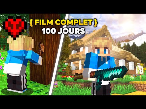 J'ai survécu 100 Jours dans un Minecraft Moddé Réaliste en Hardcore
