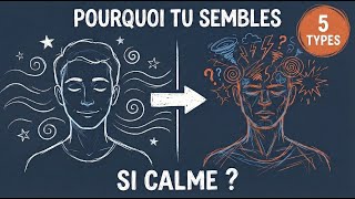 Pourquoi certaines personnes semblent calmes… mais ne le sont pas vraiment.