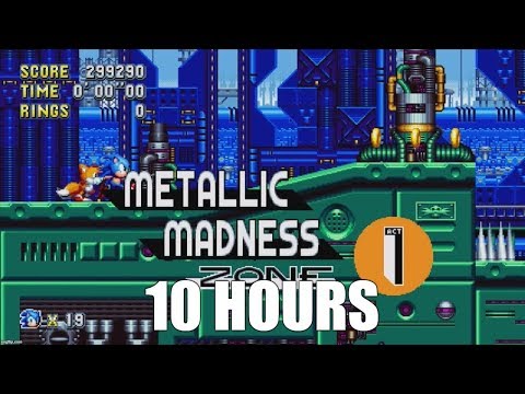 Sonic Mania - Metallic Madness Zone Act 1 Extended (10 Hours)