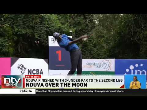 Daniel Nduva wins maiden SDT golf title