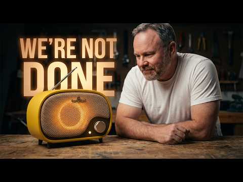 Well, that escalated quickly. (the vintage radio I designed got way out of hand)