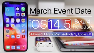 March Apple Event, iOS 14.5, iPhone 13, New iPads, AirPods Apple TV and more