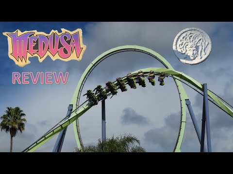 Video review of Medusa by Canobie Coaster