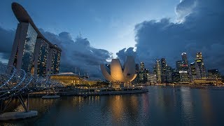 Singapore Reflections - Timelapse 4k