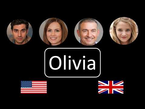 How to pronounce Olivia