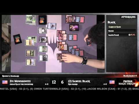 Pro Tour Magic Origins Round 5 (Standard): Zvi Mowshowitz vs. Samuel Black