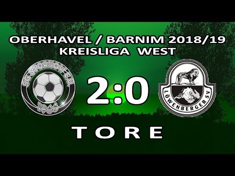 SG STORKOW - LÖWENBERGER SV 2:0 - Tore [KL West 2018/19 - 21. Spieltag]