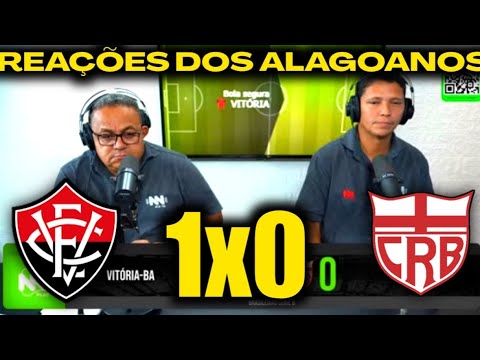 REAÇÕES DOS ALAGOANOS - VITÓRIA 1X0 CRB [BRASILEIRÃO SÉRIE B 2023]