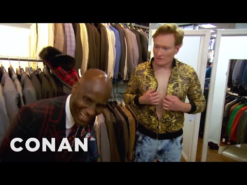 Conan Gets Styled By Dapper Dan | CONAN on TBS