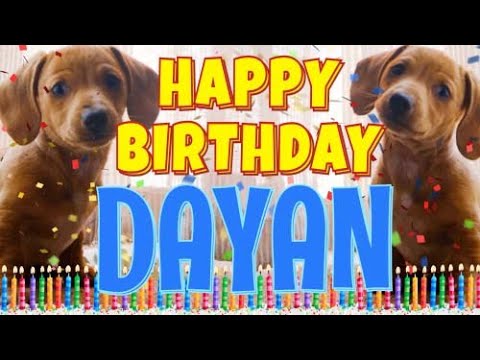 Happy Birthday Dayan! ( Funny Talking Dogs ) What Is Free On My Birthday