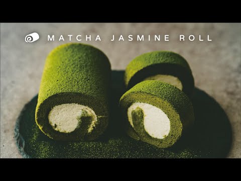 Authentic Kyoto Matcha Swiss Roll | Ultra-Rich Jasmine Cream Recipe