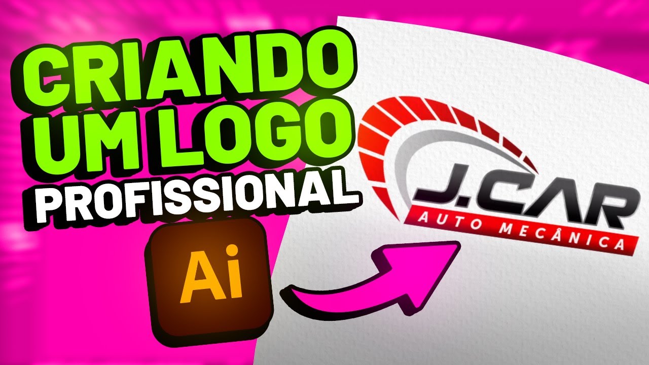 Como fazer um LOGO NO ILLUSTRATOR (rápido e fácil)