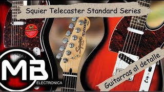 Video thumbnail for Squier Telecaster Standard Series Review by Electrónica para Músicos