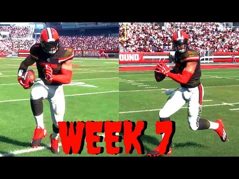 Madden 18 career mode QB S2 Ep 7 - BEASTMODE QB LEADING OFFENSE THROUGH BLOWOUT ! **300+YARDS**