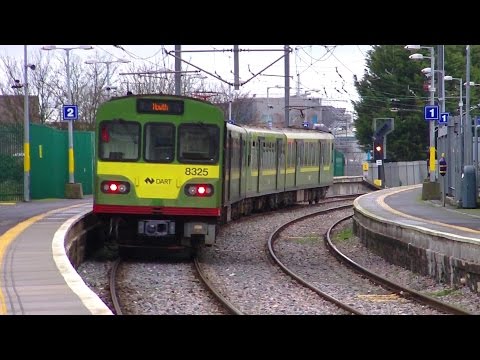 IE 8300 Class Dart Train number 8325 - Howth Junction & Donaghmede