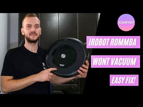 YouTube video about: What does flashing blue light on roomba mean?