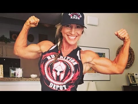 Phenomenal 51 years young female bodybuilder Kimmy Hiles - Woman muscle