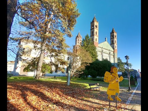 Via Francigena da Susa a Vercelli.