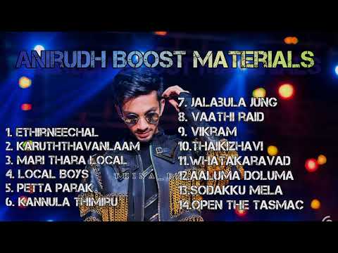 Anirudh  Tamil Hits | New Songs | Workout Songs 