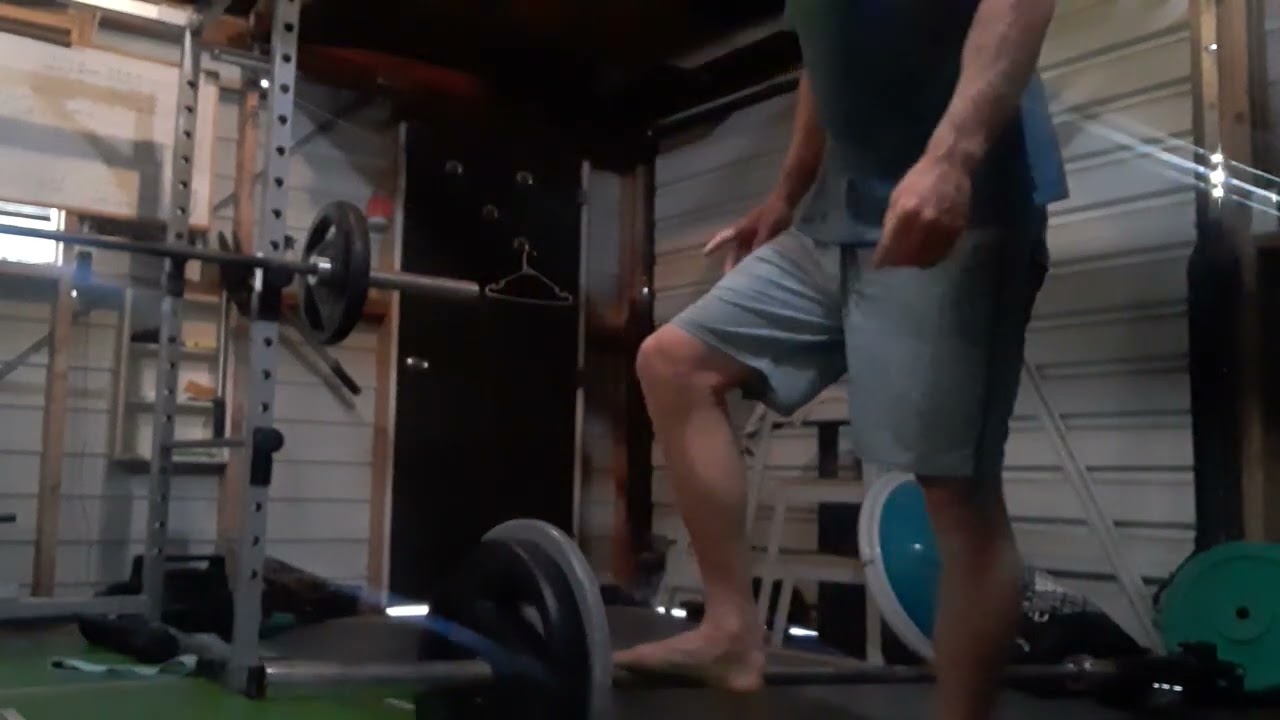 Gym Exercise - Land mine pulls