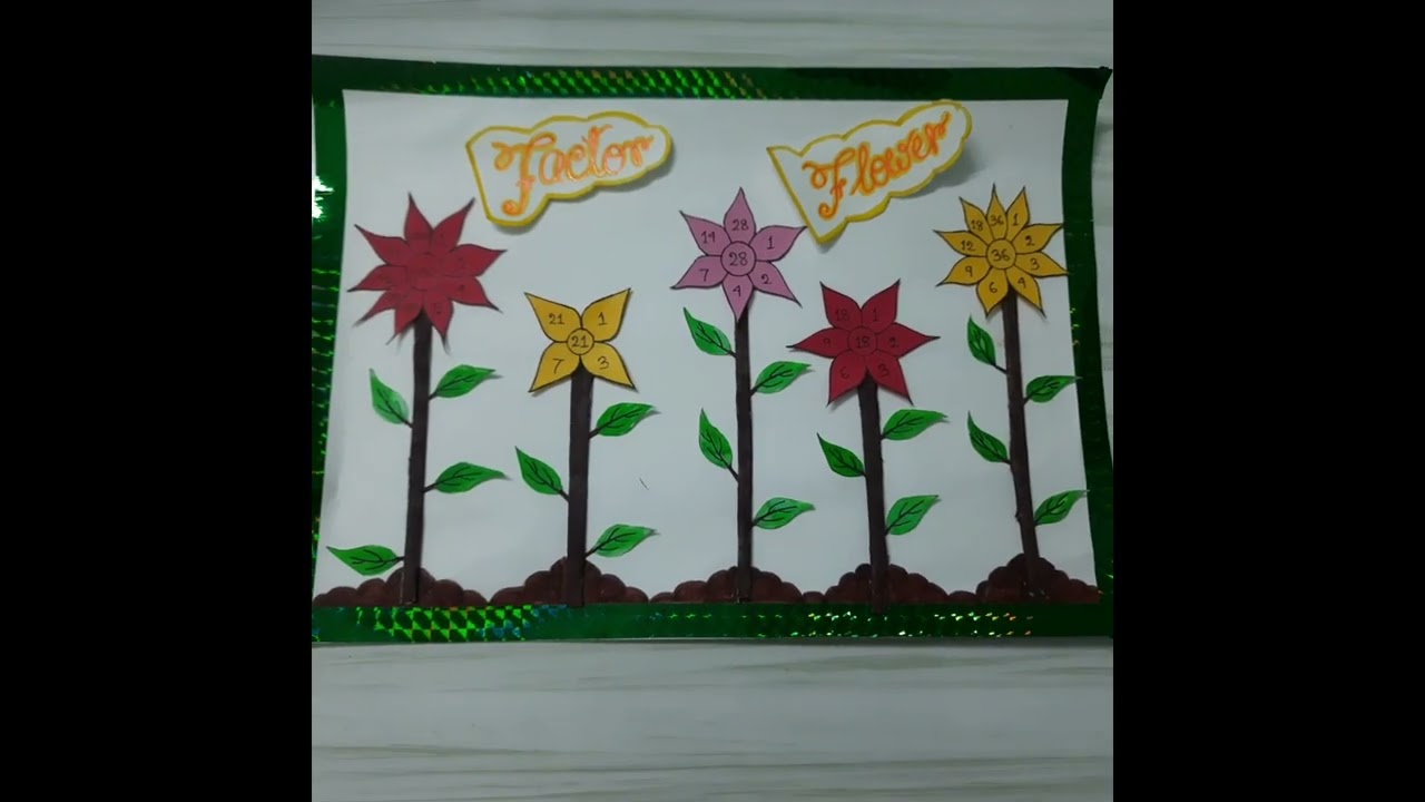 Factor Flower |Class 6| Mathematics