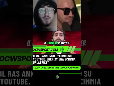 IL RAS DELLA FOSSA ATTACCA EN3RIX‼️ RISPONDE "NON SE LO CAG* NEANCHE SUA MADRE". #shorts #dissing