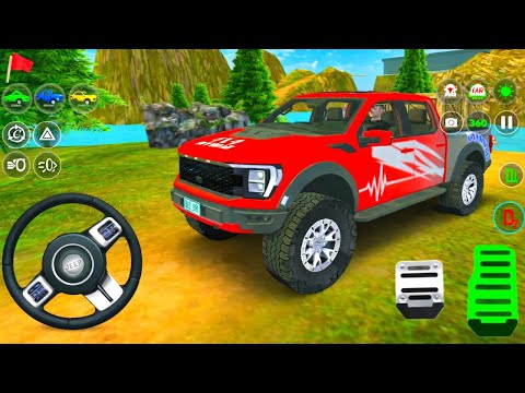 Extreme Offroad Jeep Driving Game 🚙 | Realistic 4x4 Mountain & River Adventure Gameplay