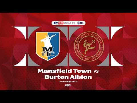 FC Mansfield Town 0-0 FC Burton Albion Burton-on-Trent