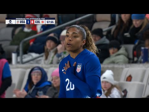Catarina Macario USWNT v Colombia - SheBelieves 2025