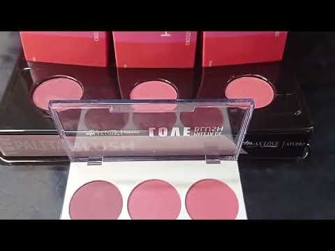 BLUSH TRIO COR 01 MAX LOVE BOX COM 36 UN