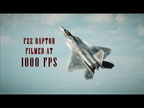 "Phantom of the Raptor" - F22 Filmed at 1000FPS